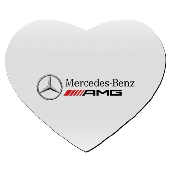 AMG Mercedes, Mousepad heart 23x20cm