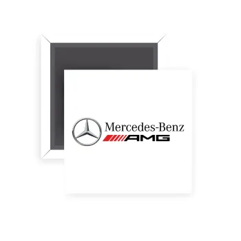 AMG Mercedes, Μαγνητάκι ψυγείου τετράγωνο διάστασης 5x5cm