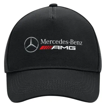 AMG Mercedes, Adult Ultimate Hat BLACK, (100% COTTON DRILL, ADULT, UNISEX, ONE SIZE)