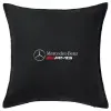 Sofa cushion black 50x50cm includes filling