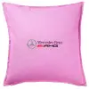 Sofa cushion Pink 50x50cm includes filling