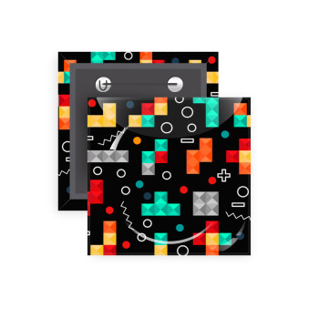 Tetris, Κονκάρδα παραμάνα τετράγωνη 5x5cm