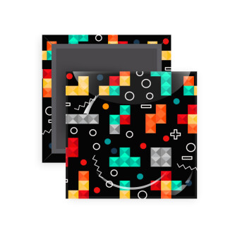 Tetris, Μαγνητάκι ψυγείου τετράγωνο διάστασης 5x5cm