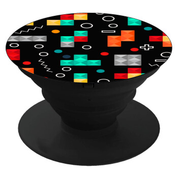 Tetris, Phone Holders Stand  Μαύρο Βάση Στήριξης Κινητού στο Χέρι