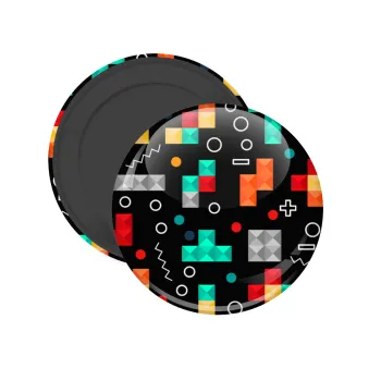 Tetris, Μαγνητάκι ψυγείου στρογγυλό διάστασης 5cm