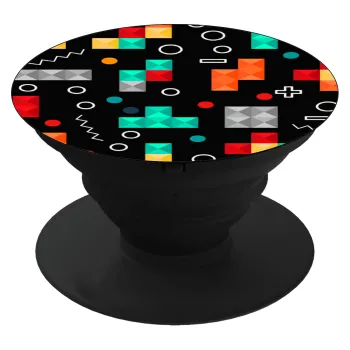 Tetris, Phone Holders Stand  Μαύρο Βάση Στήριξης Κινητού στο Χέρι