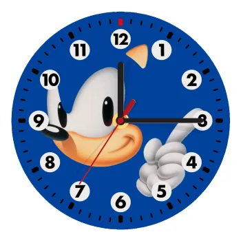 Sonic, Ρολόι τοίχου ξύλινο (20cm)