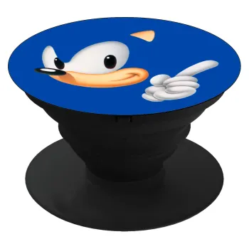 Sonic, Phone Holders Stand  Μαύρο Βάση Στήριξης Κινητού στο Χέρι