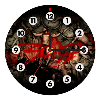 300 the spartans, Wooden wall clock (20cm)