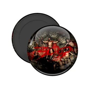 300 the spartans, Μαγνητάκι ψυγείου στρογγυλό διάστασης 5cm