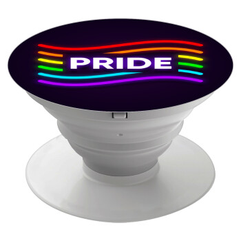 Pride , Phone Holders Stand  White Hand-held Mobile Phone Holder