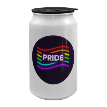 Pride , Κούπα ταξιδιού μεταλλική με καπάκι (tin-can) 500ml