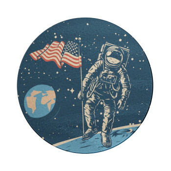 The first man on the moon, Επιφάνεια κοπής γυάλινη στρογγυλή (30cm)