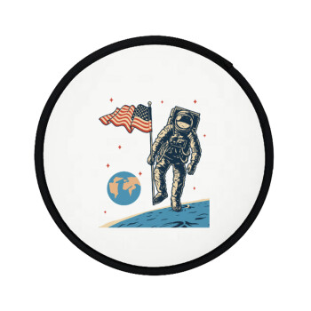 The first man on the moon, Βεντάλια υφασμάτινη αναδιπλούμενη με θήκη (20cm)