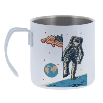 The first man on the moon, Mug Stainless steel double wall 400ml