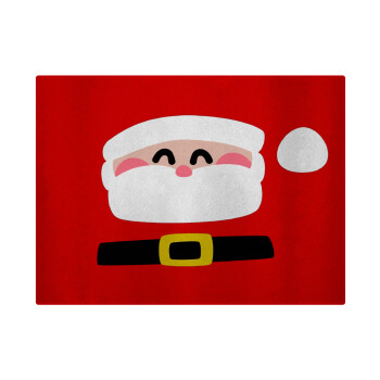 Simple Santa, Επιφάνεια κοπής γυάλινη (38x28cm)