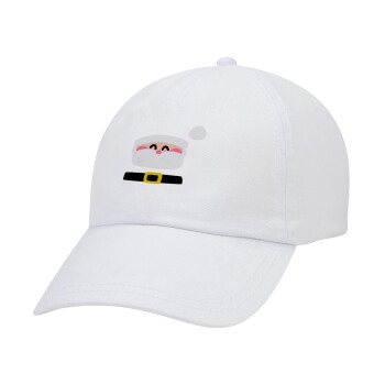 Simple Santa, Καπέλο Baseball Λευκό (5-φύλλο, unisex)