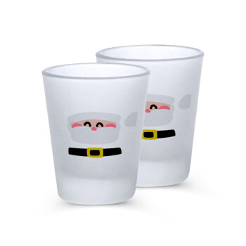 Simple Santa, Σφηνοπότηρα γυάλινα 45ml του πάγου (2 τεμάχια)