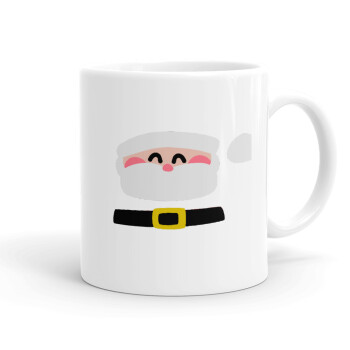 Simple Santa, Ceramic coffee mug, 330ml