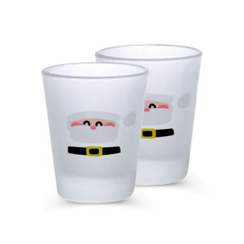 Simple Santa, Σφηνοπότηρα γυάλινα 45ml του πάγου (2 τεμάχια)