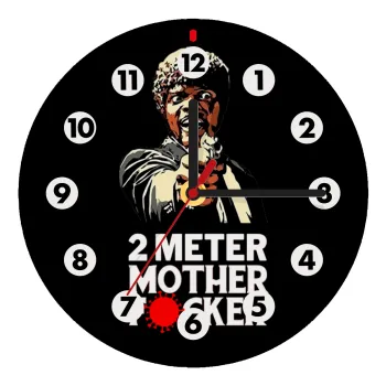 Pulp Fiction 2 meter mother f...r, Ρολόι τοίχου ξύλινο (20cm)