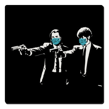 Pulp Fiction guns, Τετράγωνο μαγνητάκι ξύλινο 6x6cm