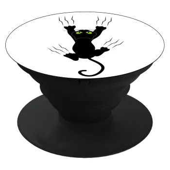 Γατούλα γρατζουνιά, Phone Holders Stand  Μαύρο Βάση Στήριξης Κινητού στο Χέρι