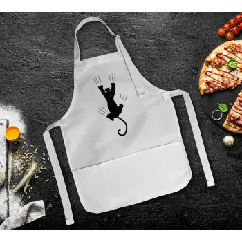 Γατούλα γρατζουνιά, Ποδιά Σεφ Ολόσωμη Παιδική (με ρυθμιστικά και 2 τσέπες)