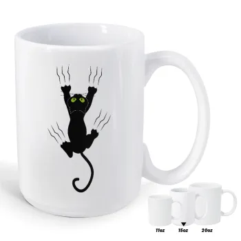 Γατούλα γρατζουνιά, Κούπα Mega, κεραμική, 450ml