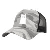 Adult Structured Trucker Hat, with Mesh, (Camouflage) Army Camo (100% COTTON, ADULT, UNISEX, ONE SIZE)