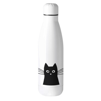 Black Cat, Metal mug thermos (Stainless steel), 500ml