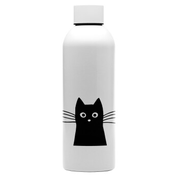 Μαύρη γάτα, Μεταλλικό παγούρι νερού, 304 Stainless Steel 800ml