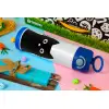 Easter candle, Childrens hot water bottle, stainless steel, with safety straw, BLUE (500ml)