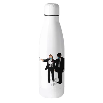 Pulp Fiction 3 meter away, Metal mug thermos (Stainless steel), 500ml