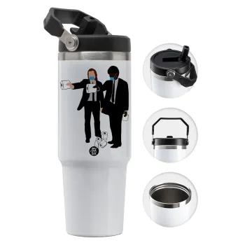 Pulp Fiction 3 meter away, Θερμός Ανοξείδωτο 30oz με χερούλι