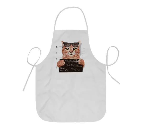 Cool cat — Ποδιά Σεφ ολόσωμη κοντή  Παιδική (44x62cm)
