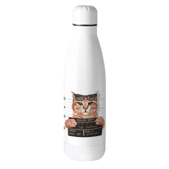 Cool cat, Μεταλλικό παγούρι θερμός (Stainless steel), 500ml