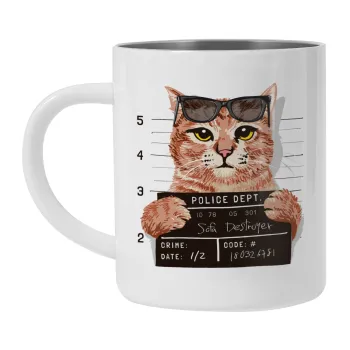 Cool cat, Κούπα Ανοξείδωτη διπλού τοιχώματος 300ml