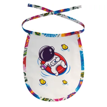 Μικρός αστροναύτης θάλασσα, Σαλιάρα μωρού αλέκιαστη με κορδόνι Χρωματιστή