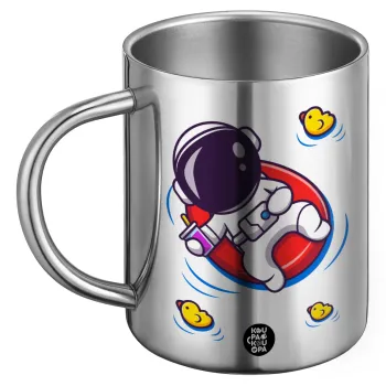 Μικρός αστροναύτης θάλασσα, BIG Mug Stainless steel double wall (450ml)