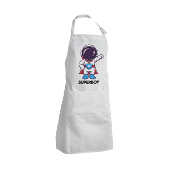Little astronaut, Adult Chef Apron (with sliders and 2 pockets)
