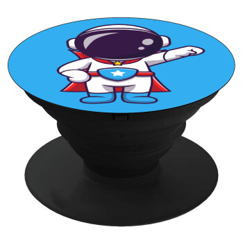 Little astronaut, Phone Holders Stand  Black Hand-held Mobile Phone Holder