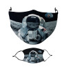 Αστροναύτης, Μάσκα υφασμάτινη Ενηλίκων πολλαπλών στρώσεων με υποδοχή φίλτρου