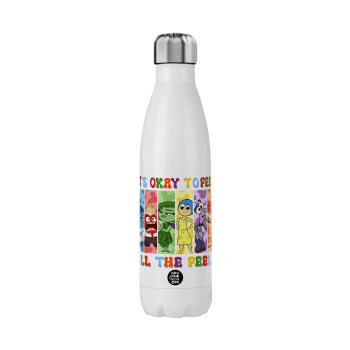 Inside Out It's Okay To Feel All The Feels , Stainless steel, double-walled, 750ml
