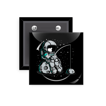 Αστροναύτης ψαρεύει στο διάστημα, Κονκάρδα παραμάνα τετράγωνη 5x5cm
