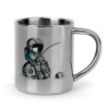 Mug Stainless steel double wall 300ml