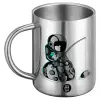 BIG Mug Stainless steel double wall (450ml)
