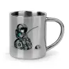 Mug Stainless steel double wall 300ml