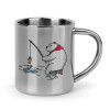 Mug Stainless steel double wall 300ml