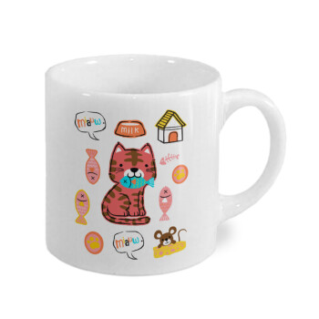 Cats and Fishes, Κουπάκι κεραμικό, για espresso 150ml